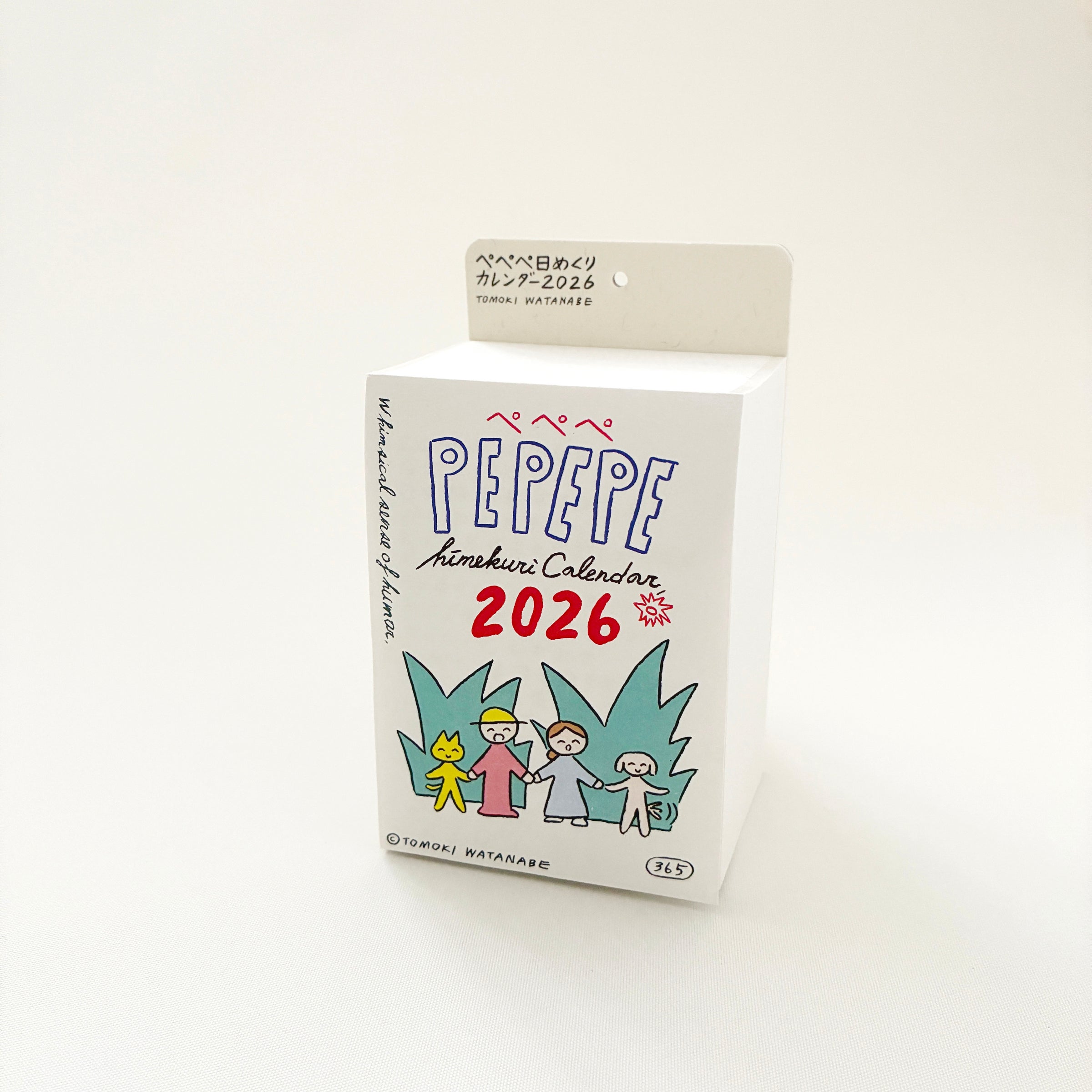 ITEM〉ぺぺぺ日めくりカレンダー2026 | AIUEO